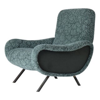 1950s Early Lady Chair Attributed to Marco Zanuso for Arflex For Sale