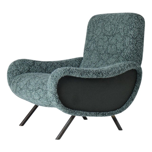 1950s Early Lady Chair Attributed to Marco Zanuso for Arflex For Sale