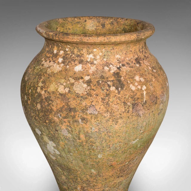 Amber Antique Garden Vase, English, Terracotta, Planter, Victorian, Outdoor Ornament For Sale - Image 8 of 8