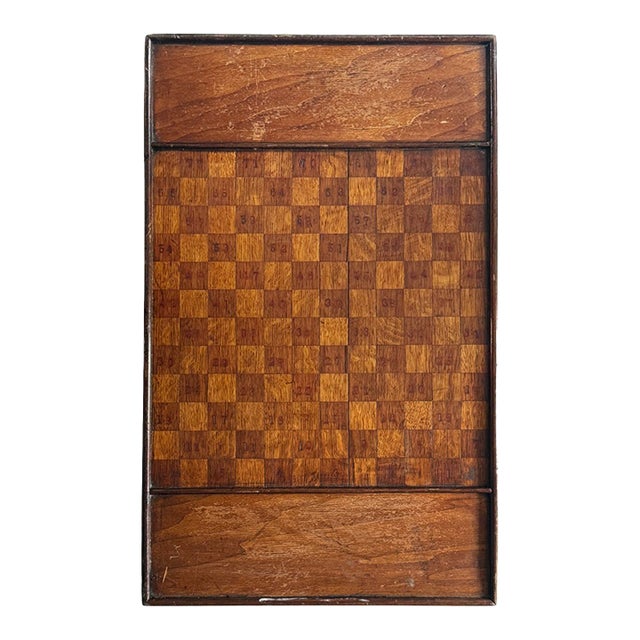 Antique Game Board (Chess/Checkers) For Sale