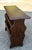 Brown Vintage French Book Trough Table With Fleur De Lis Design For Sale - Image 8 of 8
