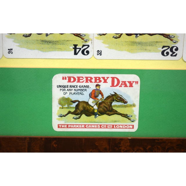 "Derby Day" 48 Framed Playing Cards/ Jockey/ Horse Racing Playing Cards For Sale In New York - Image 6 of 6