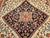 19th Century Persian Farahan Sarouk Rug, Hand-Knotted Wool, Floral Medallion Pattern, Ivory & Blue, 5x7 For Sale - Image 17 of 17