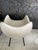 20th Century Modernism Matte White RM58 Armchair by Vzór for Roman Modzelewski For Sale - Image 4 of 18