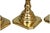 Late 20th Century Baldwin Brass Beehive Candlestick Holders, Set of 3 For Sale - Image 5 of 6