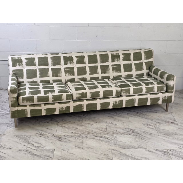 1960s 1960s Mid Century Modern Tufted Sofa For Sale - Image 5 of 7