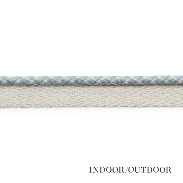 This silky cord has myriad uses, indoors and out. Its attached lip can be easily sewn between layers of fabric for a...