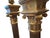 E.F. Chapman Vintage Chapman Lamps, Heavy Brass Columns and Heavy Marble Bases. New Wire and Socket - Pair For Sale - Image 4 of 7