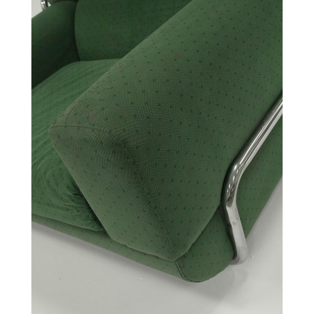 Sofa and Tubular Armchairs, 1970s, Set of 3 For Sale - Image 12 of 13
