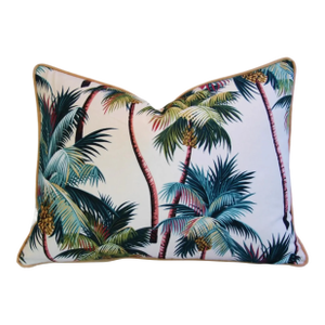 Tropical Coconut Palm Tree Feather/Down Pillow
