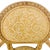 1990s French Louis XVI Medallion Back Armchair With Crème-Peinte Distressed Finish For Sale - Image 10 of 18