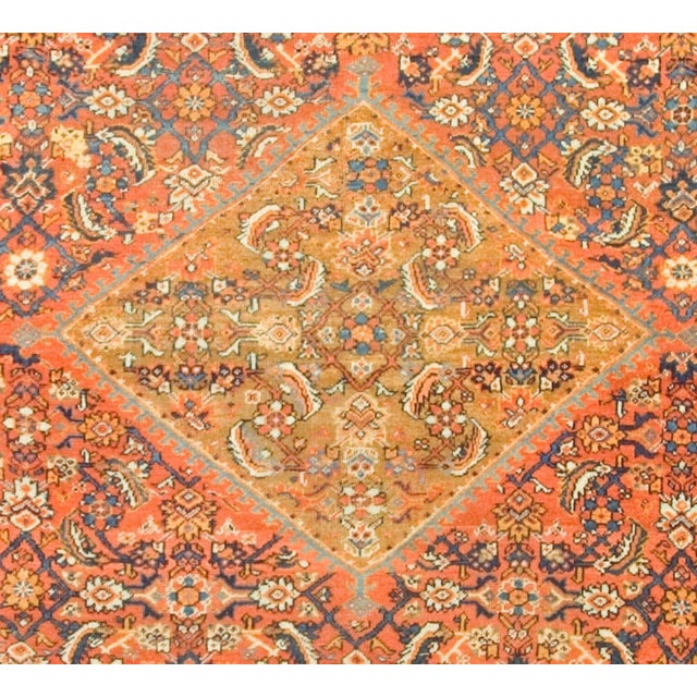 Antique Circa 1900 Hand Knotted Rug 9ft X 11ft For Sale In New York - Image 6 of 8
