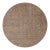 Angela Rose x Loloi Blake Rug Taupe / Blue 5'-3" x 5'-3" Round Area Rug For Sale