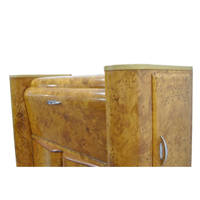 Buxus Wood Cabinet, 1950s For Sale - Image 4 of 6