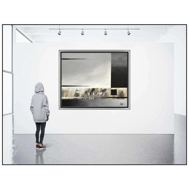 Message us to inquire about custom framing options! (Included for free with every purchase) The artwork here, "Storm on...