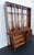 Wood Broyhill Brasilia Two Part Room Divider Wall Unit Shelf 6397 For Sale - Image 7 of 17