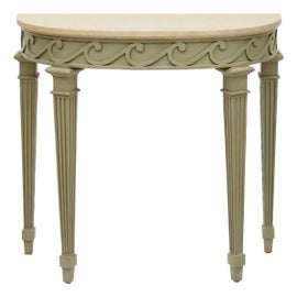 Example of Demi-lune Tables