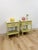Mid 20th Century Henry Link Bali Hai Green Faux Bamboo Pair of Nightstands Hollywood Regency For Sale - Image 13 of 16