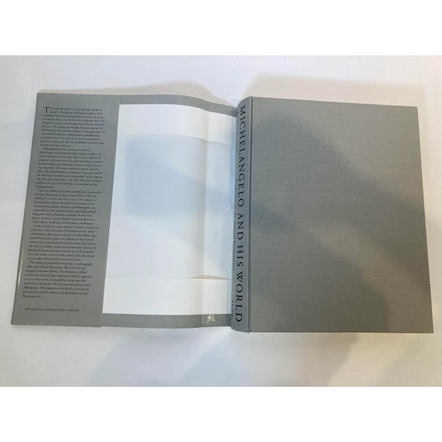 1996 Michelangelo and His World Hardcover Book by Joachim Poeschke For Sale - Image 11 of 13