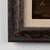 Brown 19th Century Small Original Oil on Canvas Painting of Barnyard Hens and Rooster, Portugal For Sale - Image 8 of 10