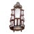Antique Victorian Hall Tree With Mirror, Drawer, and Marble Shelf Base - Exceptional Carving For Sale