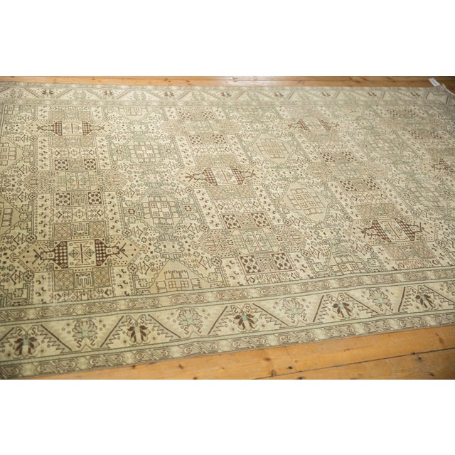 Vintage Distressed Sparta Carpet - 6'4" x 9'5" For Sale In New York - Image 6 of 9