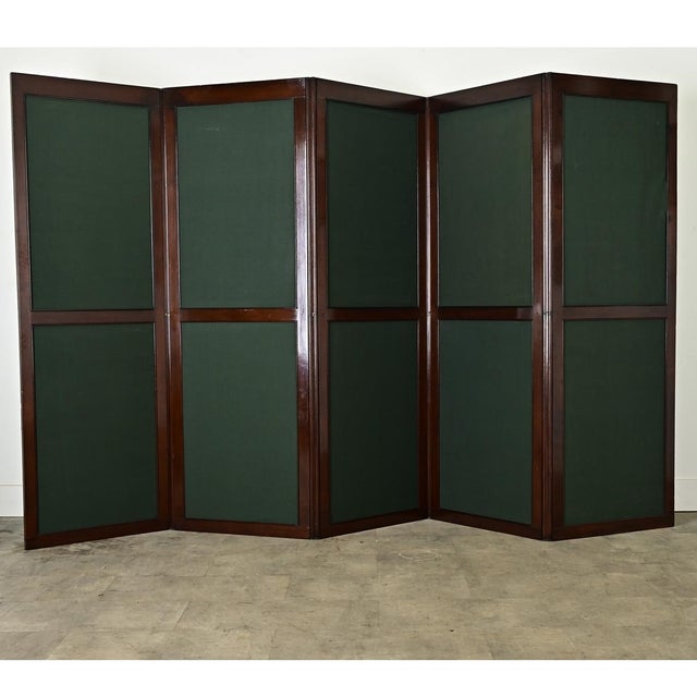 English English 19th Century Edwardian Folding Screen Partition For Sale - Image 3 of 12
