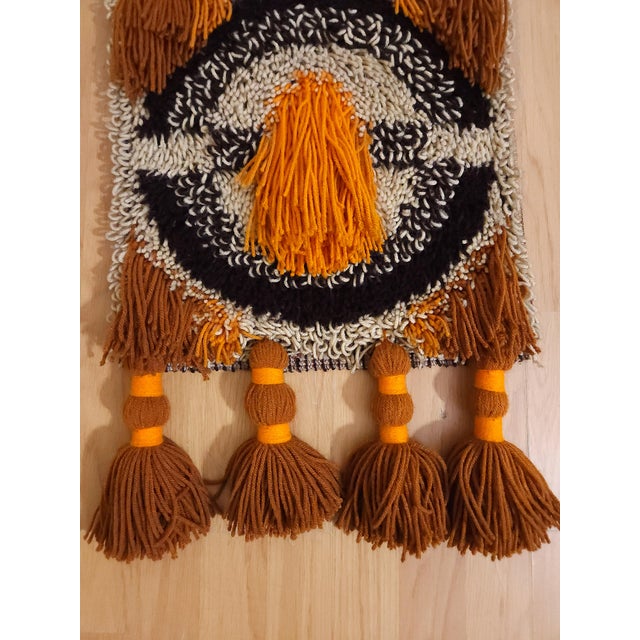 Wool Wall Rug Tapestry by Reichel Skansen, Germany, 1970s For Sale - Image 4 of 7