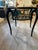 Round Coffee Table in Ebonized Wood and Screen-Printed Glass by Paolo Buffa, 1940 For Sale - Image 12 of 15