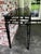 Black Vintage Custom Iron and Granite Console Table For Sale - Image 8 of 11