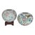 Pair Late 19th Century Chinese Ching Qing Dynasty Porcelain Vases Bird Flower Motif For Sale