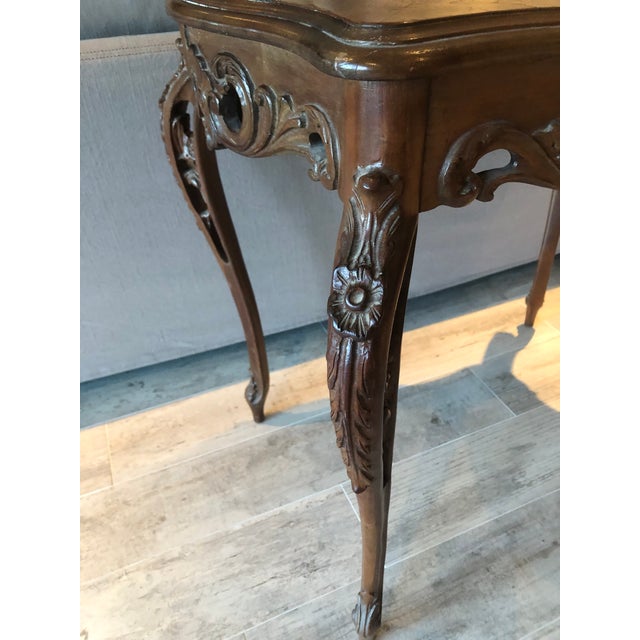 Antique Walnut Table For Sale - Image 4 of 9