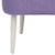 Accent Chair, Lavender & Eggshell For Sale - Image 4 of 6