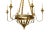 Milano Italian Six Arm Giltwood & Gilt-Metal Chandelier by Randy Esada Designs PRICED EACH.