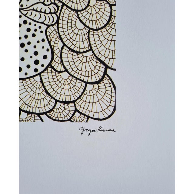 1990s After Yayoi Kusama, Self Portrait, Lithograph, 1990s For Sale - Image 5 of 7