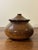 A beautifully crafted vintage coastal palm wood vessel featuring the distinctive dotted grain pattern unique to palm. The...