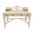Chinoiserie Late 20th Century Hekman Chinoiserie Style Faux Bamboo & Rattan Desk For Sale - Image 3 of 14
