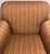 Ethan Allen Upholstered Rolled Arm Club Chair For Sale In New York - Image 6 of 11