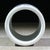Chinese Blue & White Porcelain Thumb Ring With Floral Motif For Sale - Image 3 of 9