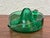 Midcentury Dark Green Glass Juicer For Sale - Image 4 of 9