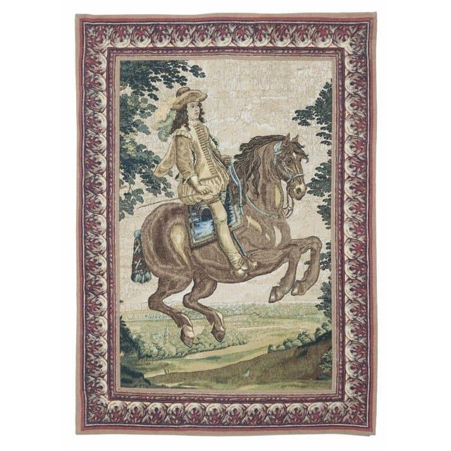 This beautiful tapestry is Silkscreened (also known as serigraphed) onto an irregularly woven fabric made from wool,...