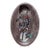 Vintage French Vallauris Polychromed Ceramic "Fiddler" Charger by Marius Musarra For Sale