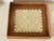 Contemporary 1960s Capiz Shell With Straw Handmade Tray For Sale - Image 3 of 5