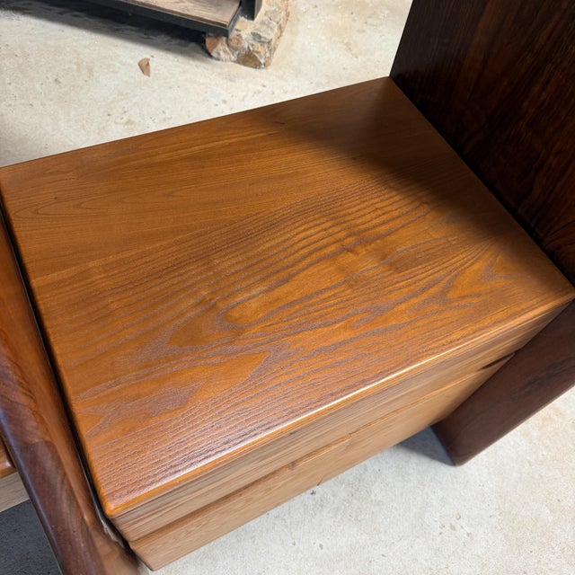 Sculptural Modular Library Wall Unit Desk Gerald McCabe Mid Century Modern For Sale - Image 16 of 16