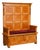 Antique Chest Bench in Ash Wood, 1900s For Sale
