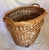 Large Antique French Wicker Champagne Harvest Basket For Sale - Image 10 of 18