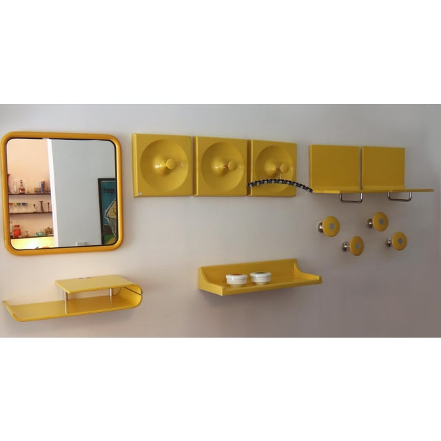 Metal Quadro Wardrobe Set by Jürgen Lange for Schönbuch, 1970s, Set of 12 For Sale - Image 7 of 7