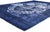 80433 Vintage Sugar Skull Overdyed Rug, 08'01 x 11'06. The Indigo Requiem: A Vintage Overdyed Sugar Skull Rug of Iconic...