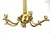 impressive chandelier, heavy solid brass design, 6-bulb E27. This piece is attributed to the mentioned designer/maker. It...