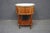 French Louis XVI Revival Walnut Bouillotte Side Table With Marble Top For Sale - Image 11 of 13